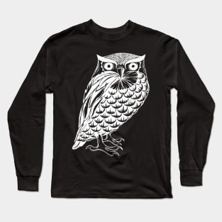 Illustration Owls Long Sleeve T-Shirt